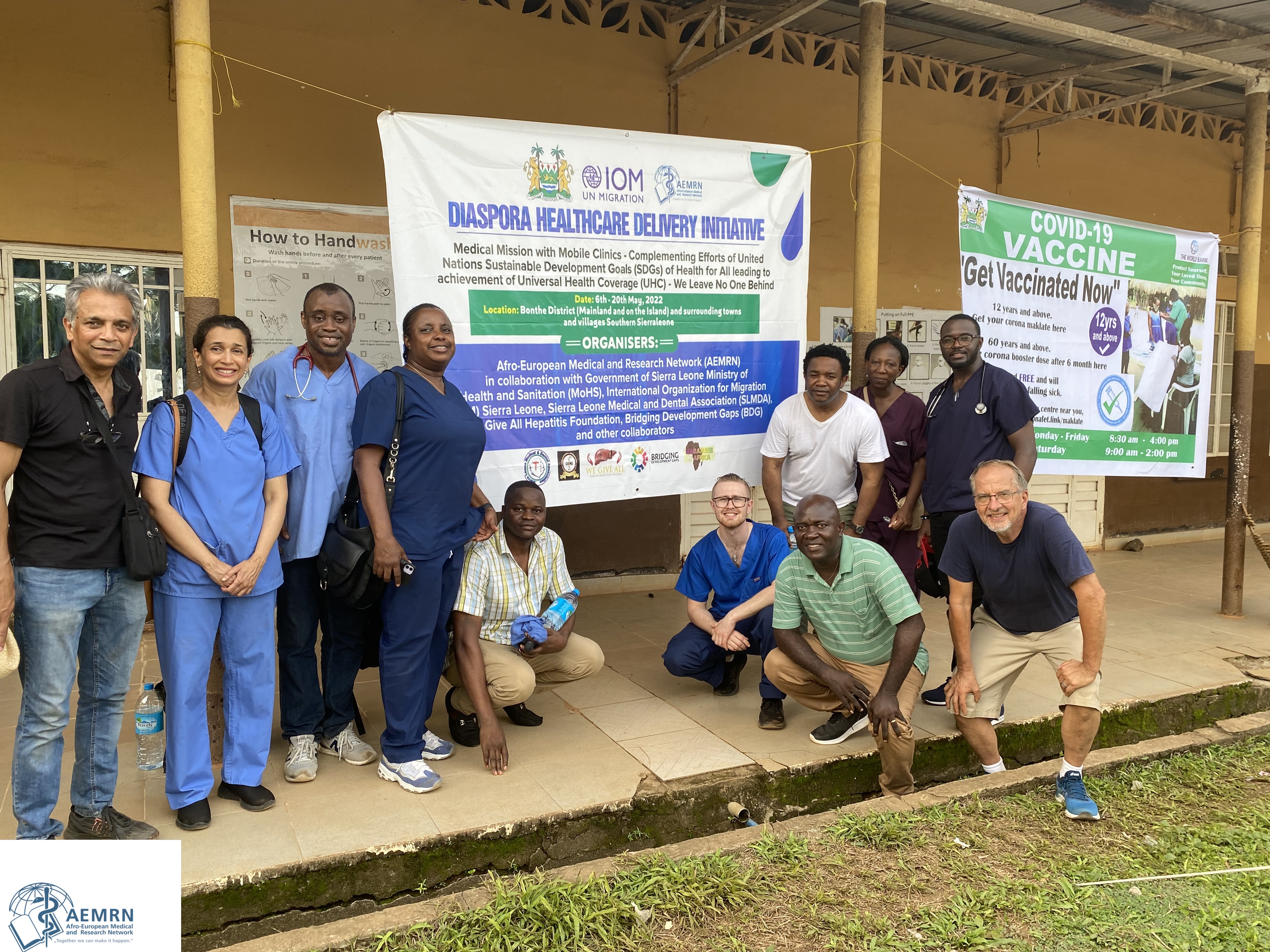 AEMRN 2022 Bonthe District Diaspora Medical Mission with Mobile Clinics
